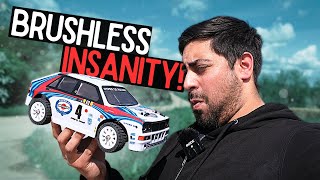 $135 Cheap RC Car is BRUSHLESS Rally INSANITY!