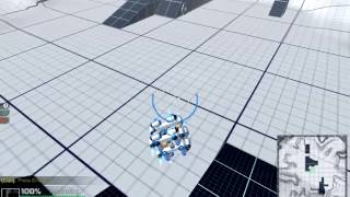Floating cube and thrusters bug (fixed) - Robocraft