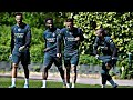 Arsenal Training Today Eze Madueke Rice Saka Raya Gyokeres White Skelly Martinelli 