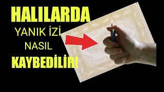 hali yanik izleri nasil kaybedilir carpet repair youtube