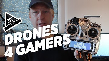 DRONES 4 GAMERS - How to FPV drone - LiftOff, Taranis & Playstation controller