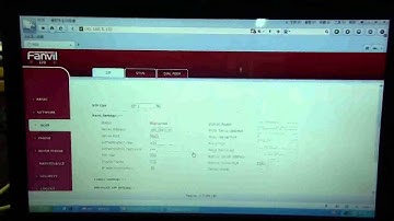Fanvil i20T - SIP Account and Speed Dial setting