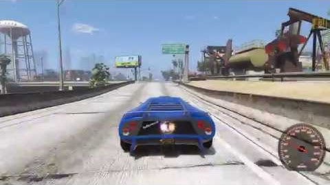 GTA V/PC: Infernus With Realistic Handling Mod Test (3)