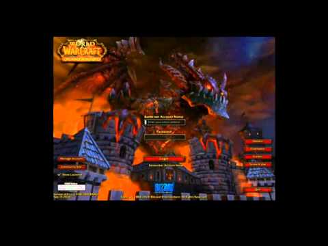 Cataclysm Art: Login Screens und finale Login Screen