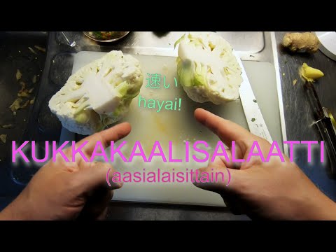 Video: Kukkakaali Salaatti Resepti