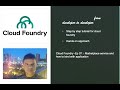 How to use marketplace service in cloud foundry