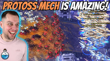 New StarCraft Talent feels the WRATH of Protoss Mech! #7