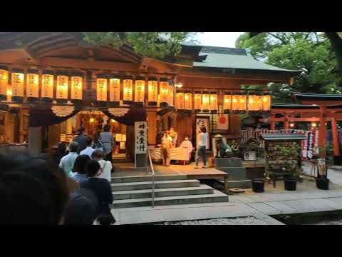 大阪市中央区 高津宮の夏祭