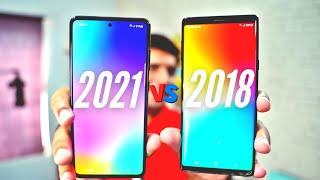Galaxy A72 vs Note 9: 2021 Midrange vs 2018 Flagship Comparison!