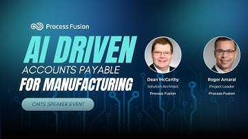 How AI Is Revolutionizing Accounts Payable in Manufacturing | CMTS 2025 Session