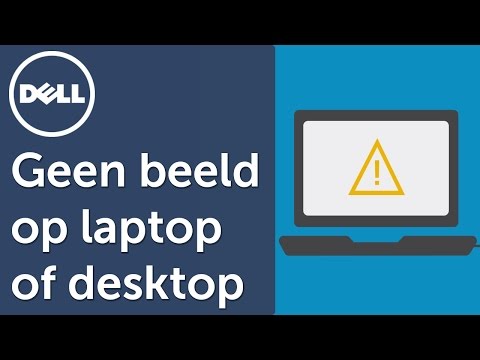 Geen beeld op laptop of desktop computer (No Video)