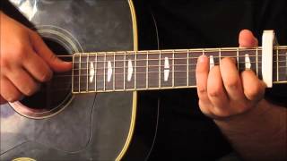 one day reckoning song - Asaf Avidan acoustic version intro tutoriel cours de guitare