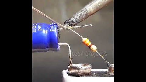 simple circuit electronics project / led blinking / without transistor#akasexperiment