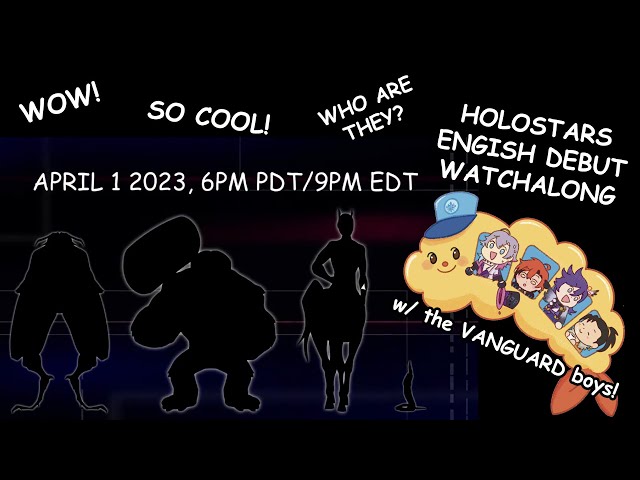 【DEBUT】 #holostarsENGISH debut watchalong!!のサムネイル