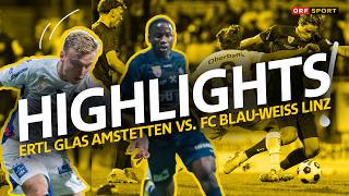 Highlights | Ertl Glas Amstetten vs. FC Blau-Weiß Linz  | 2. Liga 2026/27