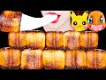 ASMR ROASTED GIANT MARSHMALLOWS, POKEMON JELLY, TIKTOK JELLY EATING SOUNDS MUKBANG 구운 대왕마시멜로 먹방 咀嚼音