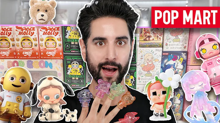 RANDOM POP MART BLIND BOX UNBOXING! Molly, Cry Baby, Zsiga, AZURA, Ted & MORE! 💜