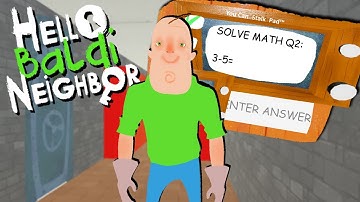Hello BALDI Neighbor! (It had to be done...) | Baldi