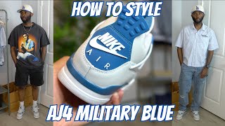 My Favorite Jordans EVER! How To Style The Air Jordan 4 Military Blue