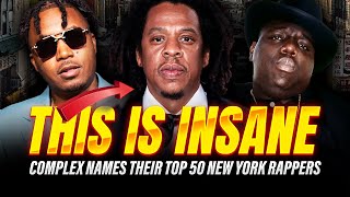 Complex Names Their Top 50 New York Rappers of All-Time