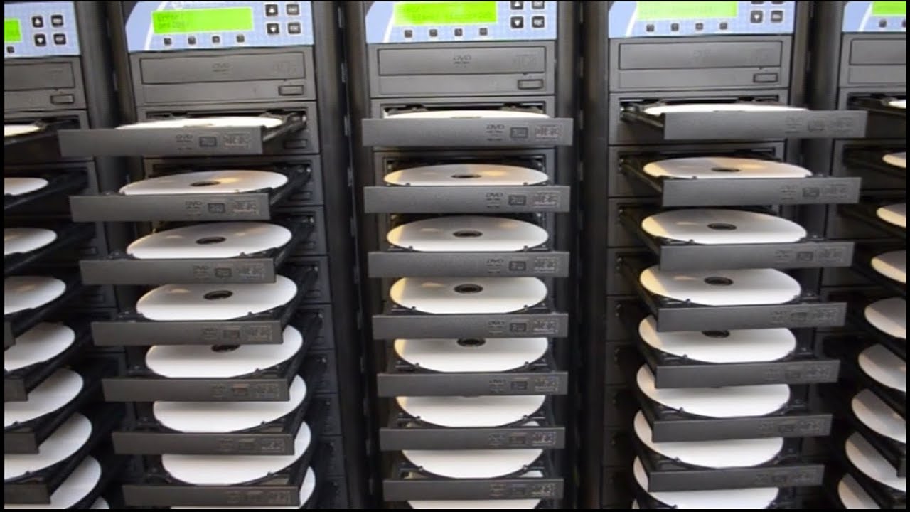 CD & DVD Duplication at TGA Recording Company Inc. YouTube