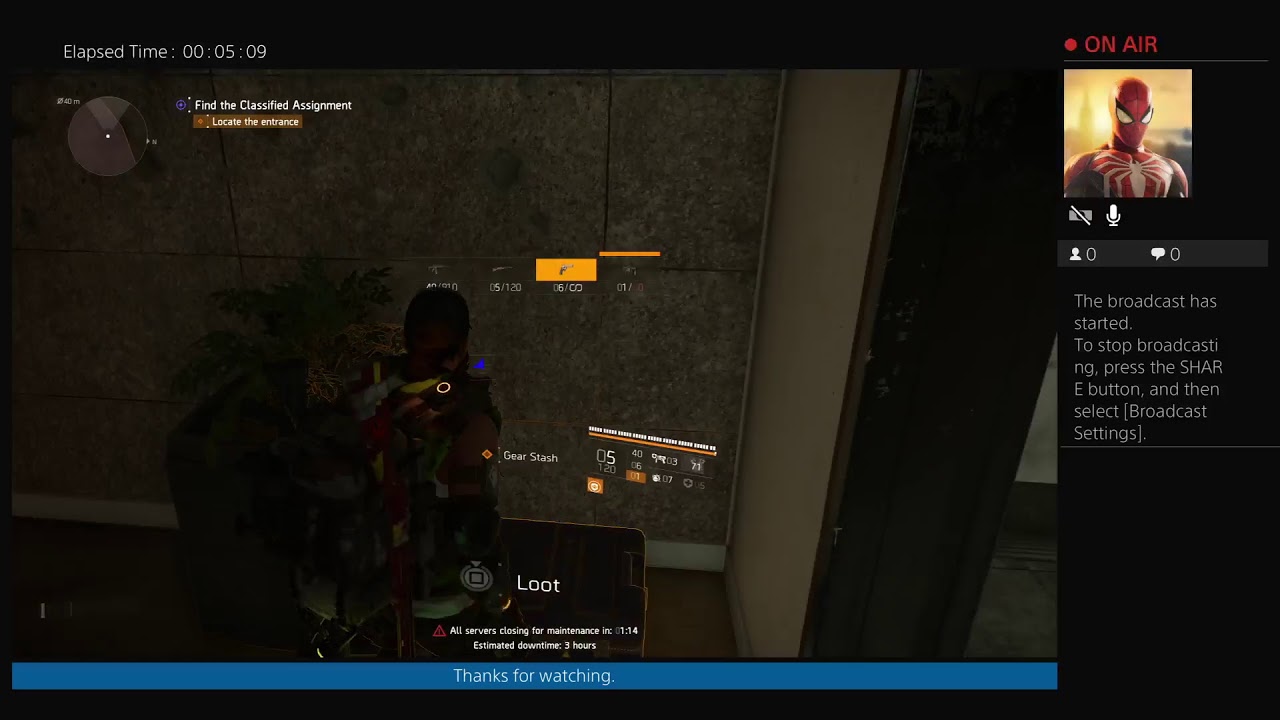 The Division 2 Classification Assignment Location of the door