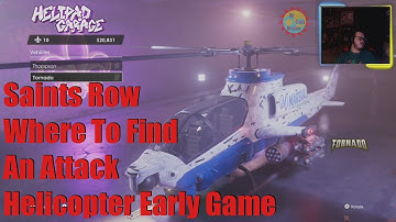 Saints Row Where To Find An Attack Helicopter Early Game