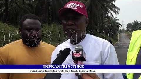 INFRASTRUCTUUR Ovia Noordoost LGA krijgt interventie van de Edo-overheid