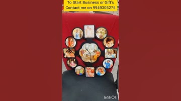 Customized Photo on Clock Frames/ Sublimation Clock Frames/ Best Business in Telugu #sublimation