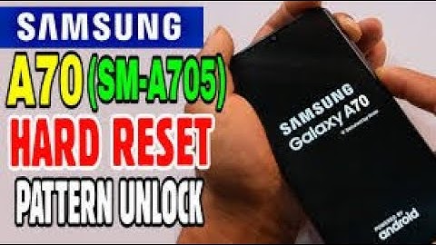 Samsung Galaxy A70 Hard Reset Android 11 | 12 Pattern lock Hard Reset not working #FIX Recovery