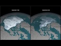 Disappearing Arctic sea ice