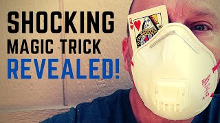 DO Super EASY 'Card in Mask' Trick (Magic Secret Revealed!)