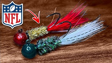 Tying 2 Super Bowl Crappie Jigs - Step by Step Tutorial