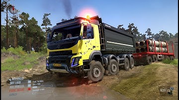 Spintires Mudrunner Load Track Driving | Mudrunner | Engineer Mohammad Talha