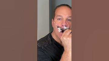 Spartacus Straight Razor Shave@geofatboy#skincare #skincareroutine #shaving #razor  #shorts #howto
