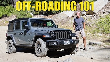 Off-Roading for Beginners: Off-Road 101 with a Stock Jeep Wrangler