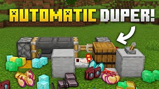 Famous FULLY AUTOMATIC 26.10 DUPLICATION GLITCH Machine for Minecraft bedrock!  Net Worth