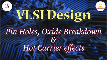 Pinholes, Oxide Breakdown, hot carrier effect| #mosfet  | #vlsi | #Semiconductor | #gate #ugcnet