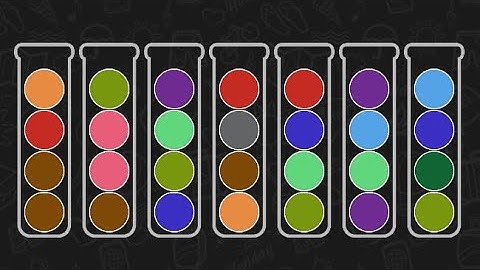 Ball Sort Puzzle Level 115 Solution