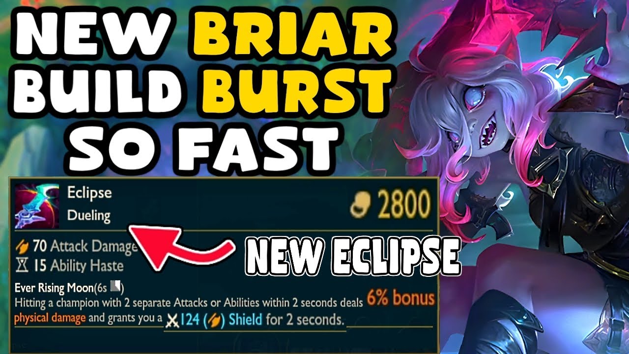 Briar Build Guide : {13.23} Syrobe's Mathematically Correct BRIAR 🩸  [14.01] PBE Items are HUGE for Briar :: League of Legends Strategy Builds