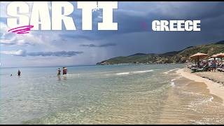 Sarti Greece 🇬🇷 New Villas, Terraces & The Beautiful Turquoise Sea