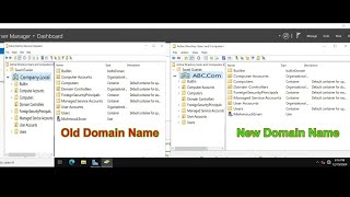 How to Rename an Active Directory Domain Name in Windows Server 2022