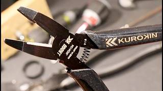 Kurokin (Fujiya) Screw extraction pliers has cutters and more!