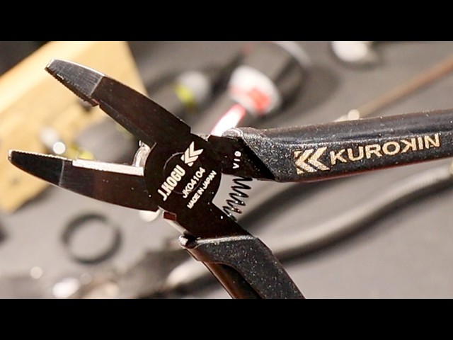 GOUJIN × BOTANIZE KUROKIN Kurokin (Fujiya) Screw extraction pliers has cutters and more