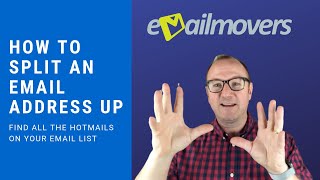 How to split an email address up!