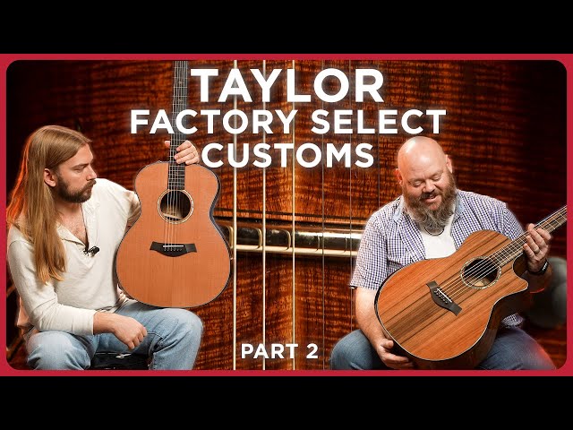 Rare Woods, Incredible Tones | Taylor Factory Select Customs Part