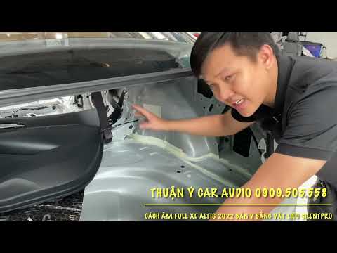 Video Vì sao nên cách âm chống ồn cho toyota corolla altis... - youtube