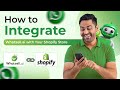 How to Integrate Shopify Store with Whatsell CRM for Order &amp; Fulfilment Notifications | Tutorial