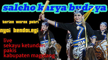 viral warok ! Saleho Karya Budaya nyai bendolegi live sekayu ketundan pakis magelang 14 Oktober 2025