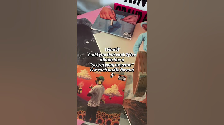 Does Every Tyler Album Have a Secret Song? 👀 | #tylerthecreator #Igor #GolfWang #chromakopia